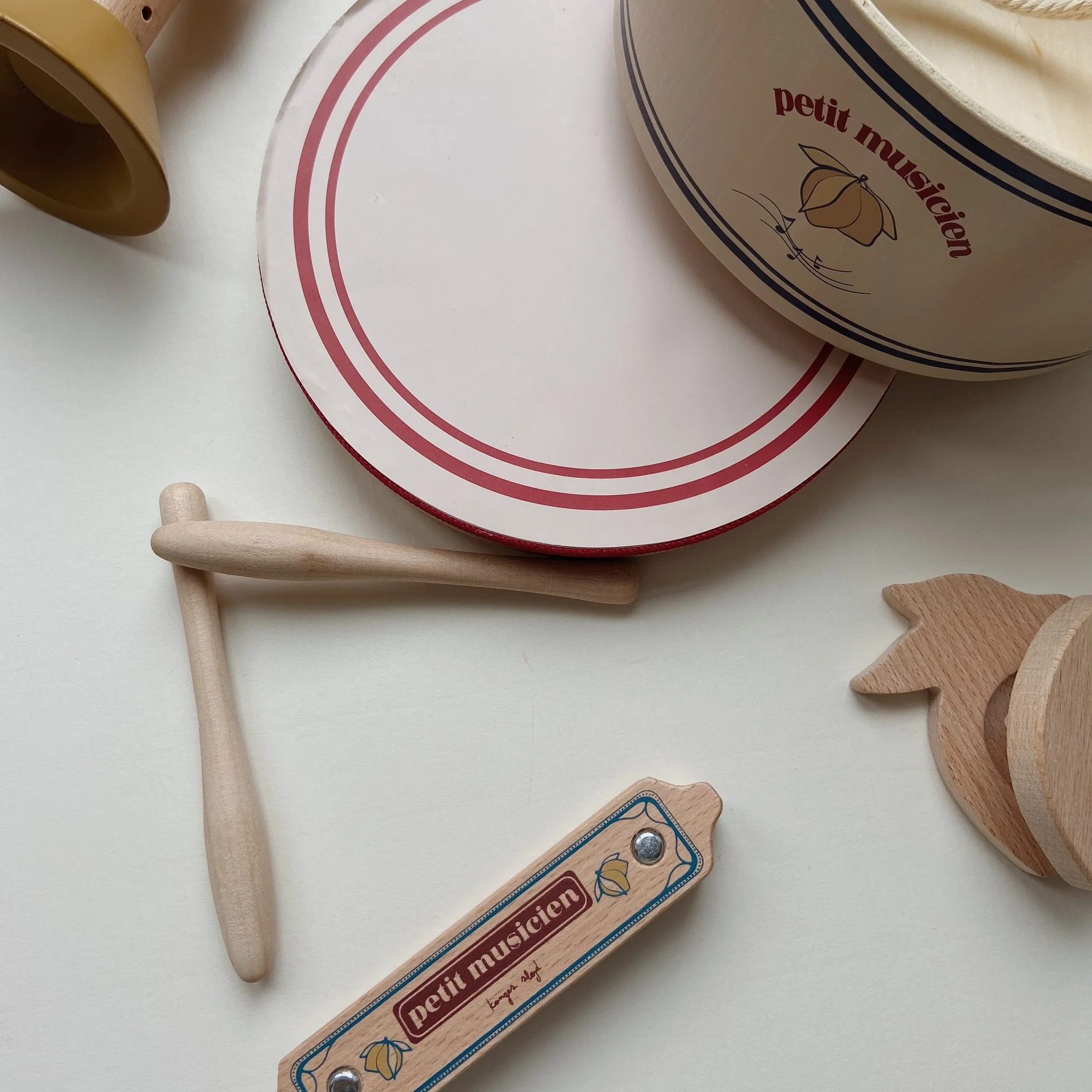 Wooden Music Drum Set - Image 2