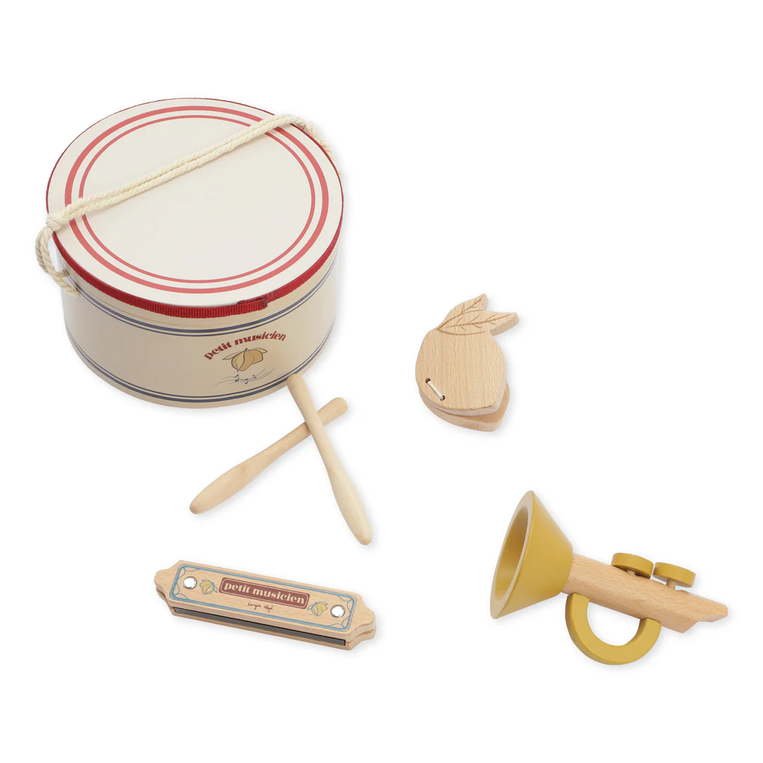 Wooden Music Drum Set - Image 4