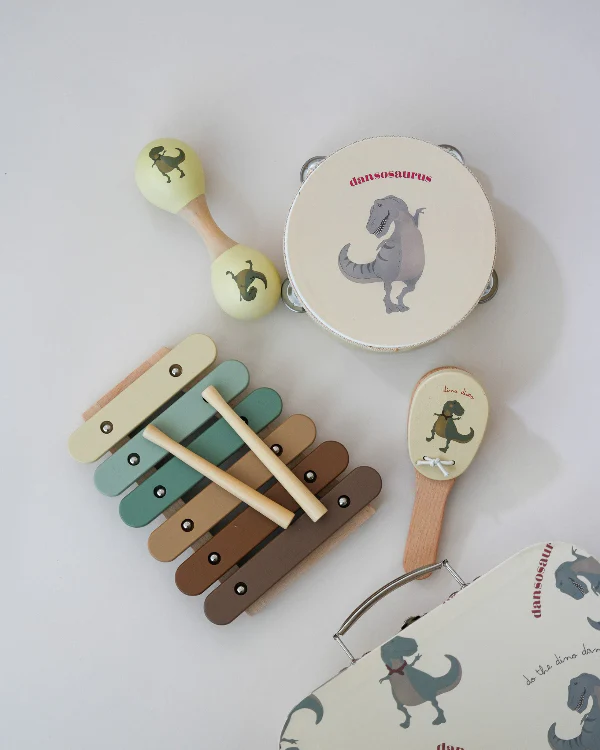 Wooden Music Play Set - Dansosaurus - Image 2