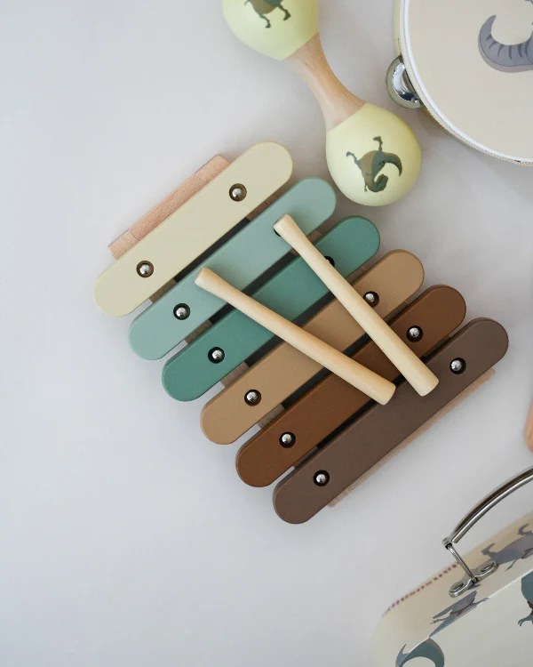 Wooden Music Play Set - Dansosaurus - Image 3