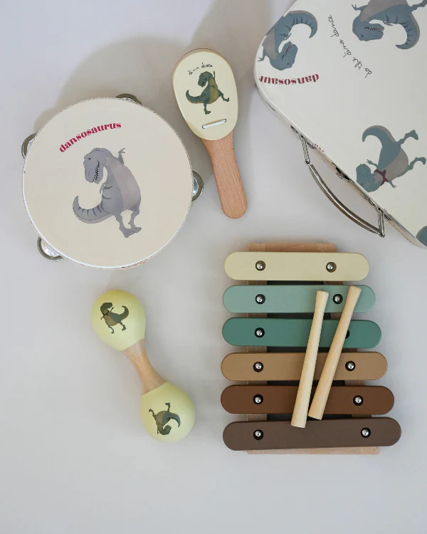 Wooden Music Play Set - Dansosaurus - Image 4