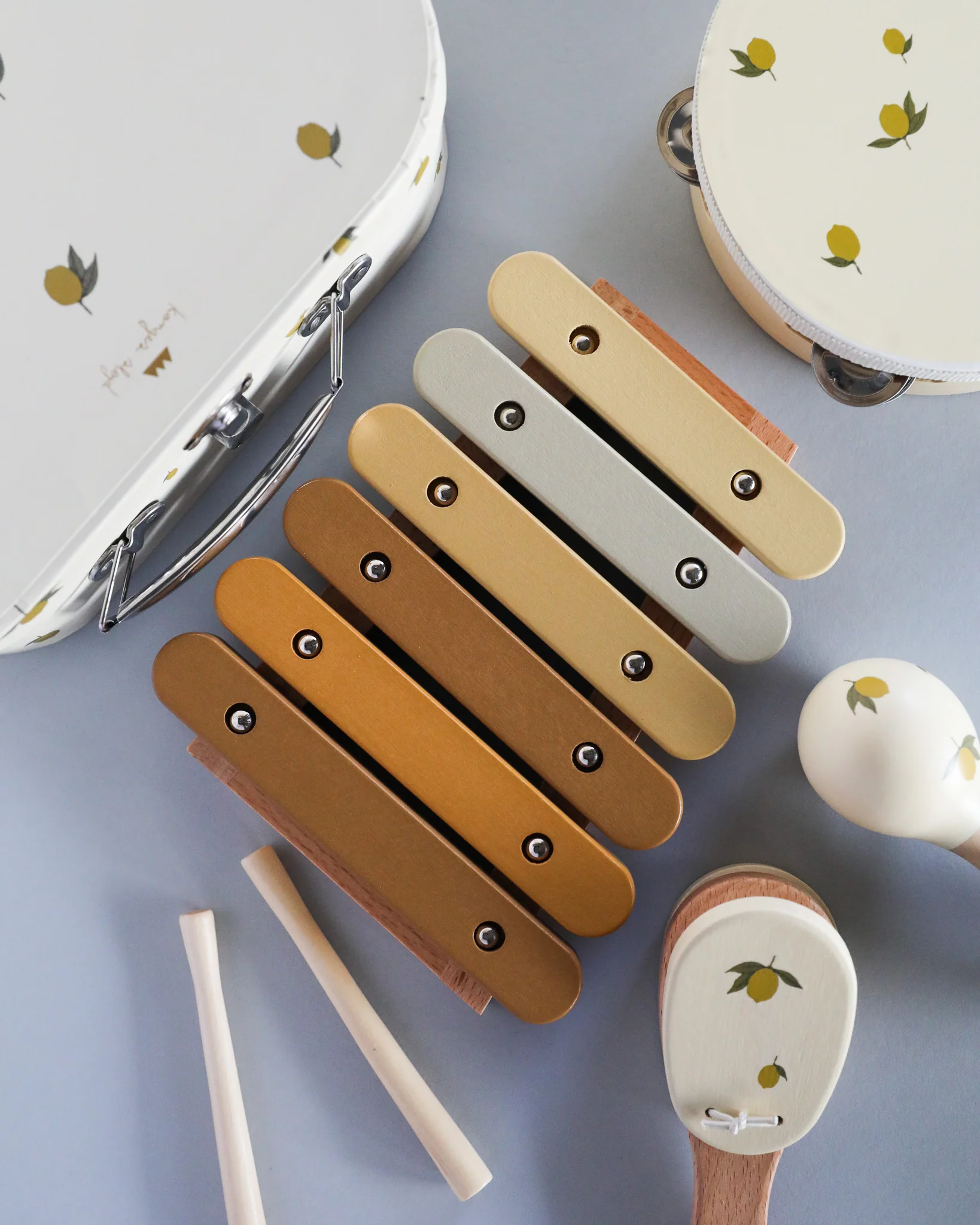 Wooden Music Play Set - Lemon - Image 2