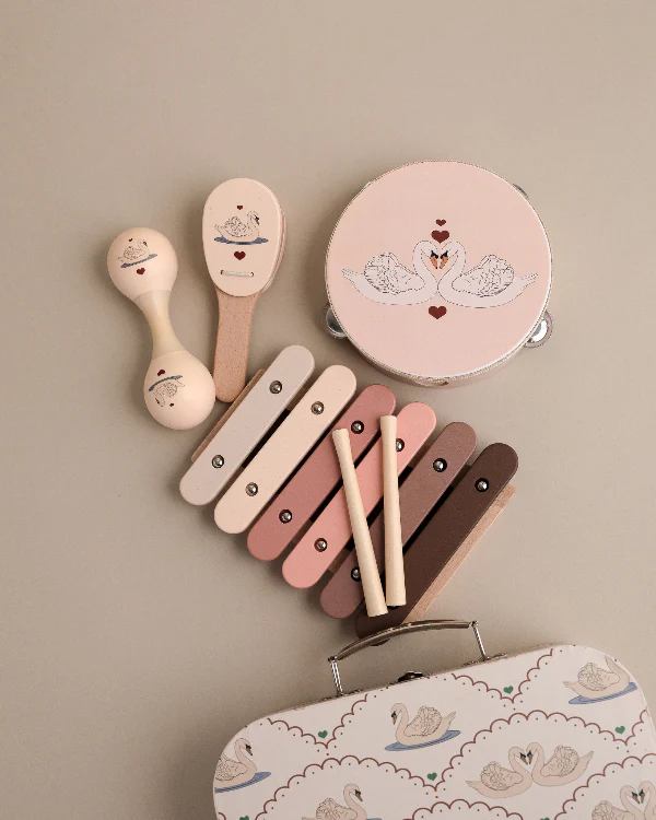 Wooden Music Play Set - Swan - Image 2