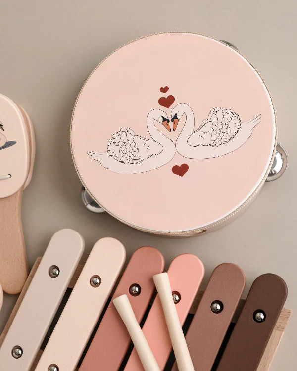 Wooden Music Play Set - Swan - Image 3