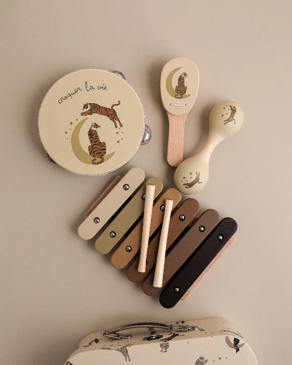 Wooden Music Play Set - Tiger - Image 2