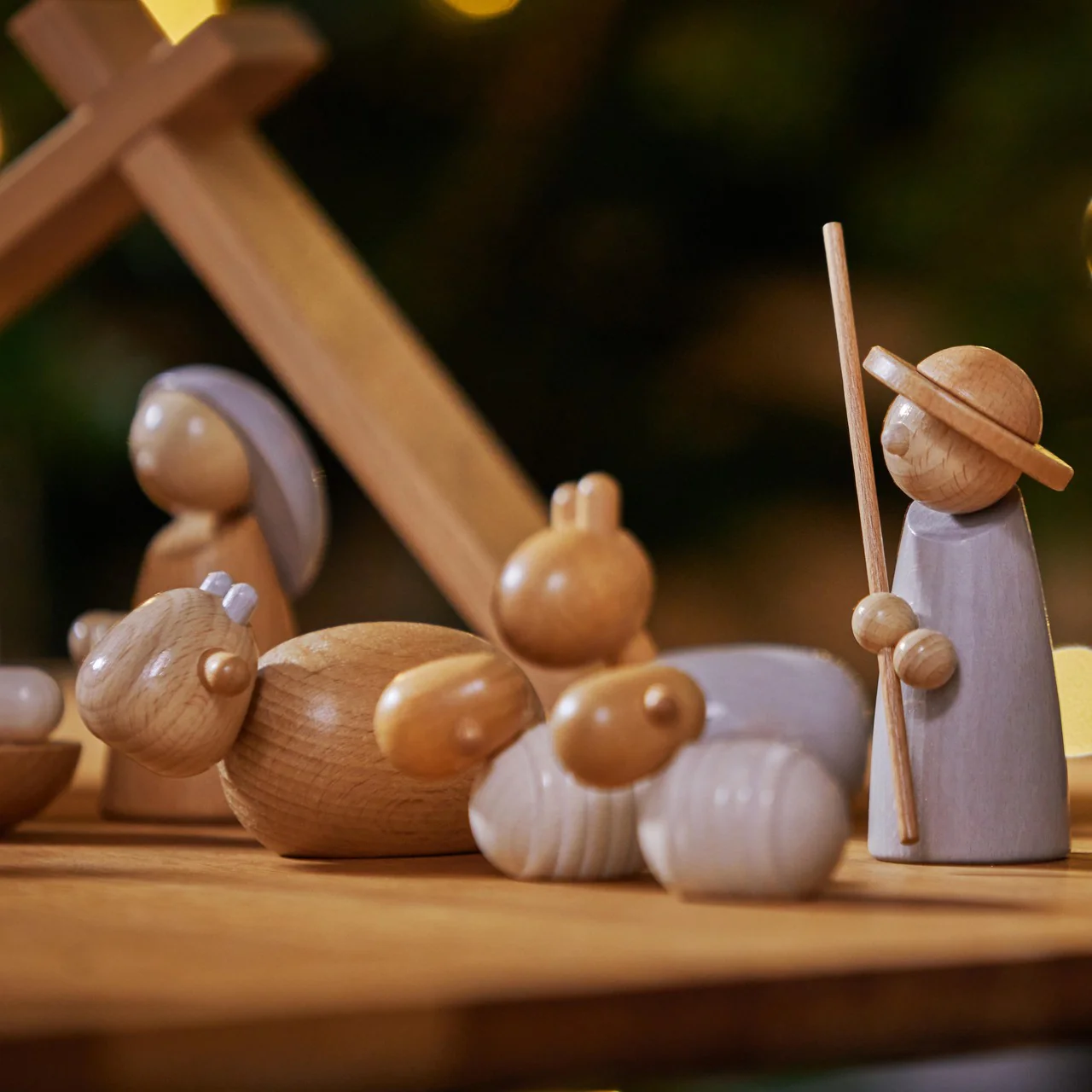 Wooden Nativity Scene - Image 3