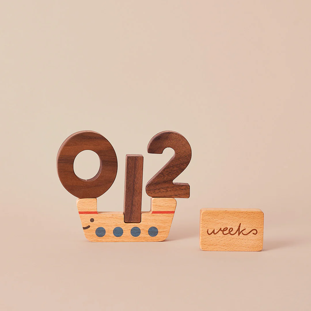 Wooden Numbers Play Blocks - Image 3