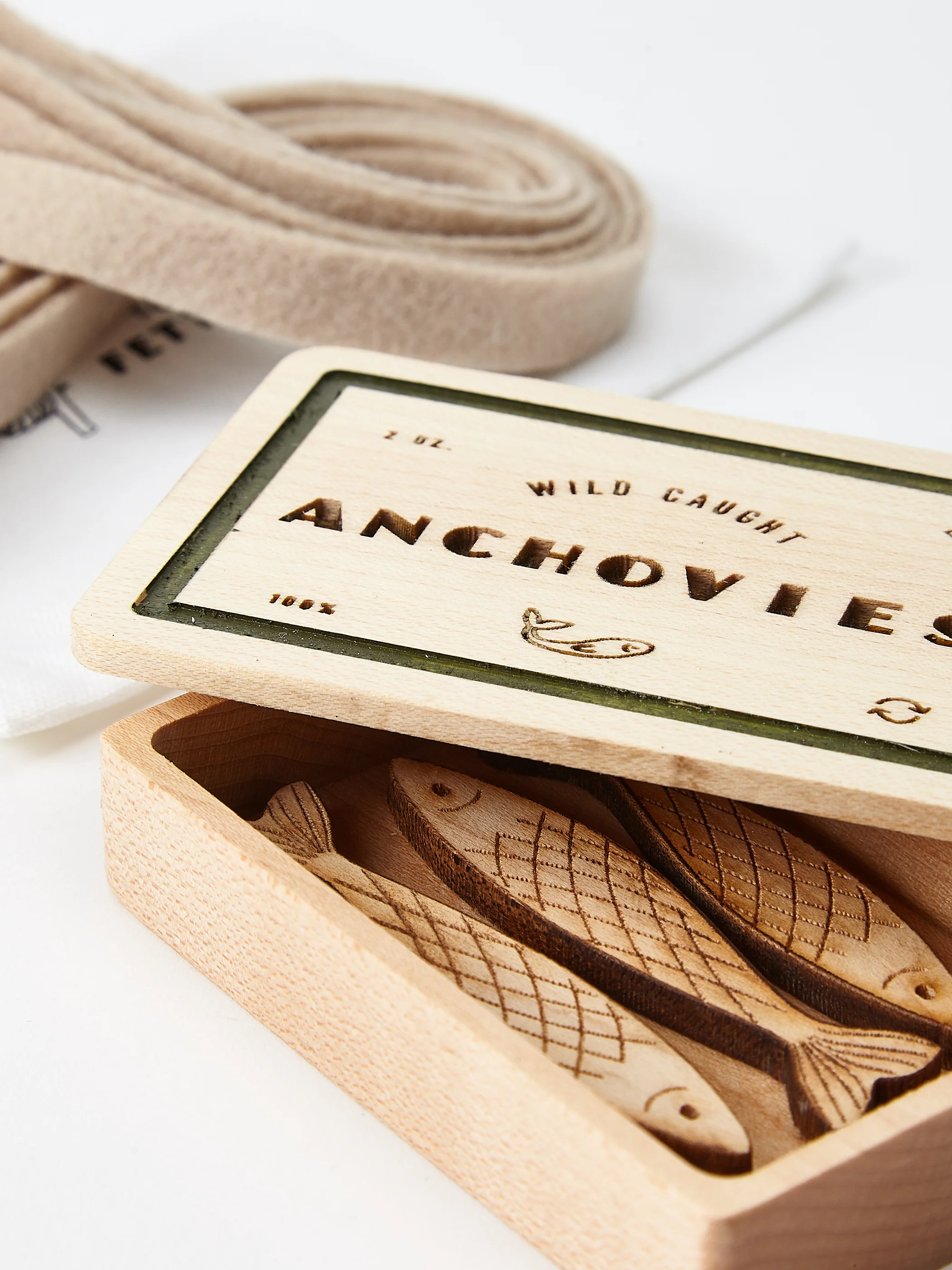 Wooden Pasta Play Food Set - Image 5