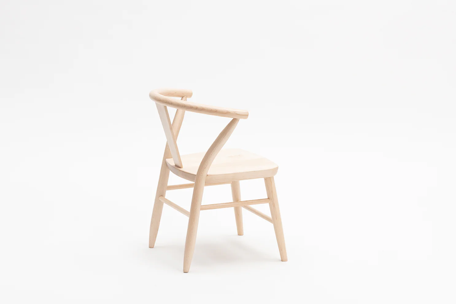 Wooden Play Chairs (Pair) - Natural - Image 3