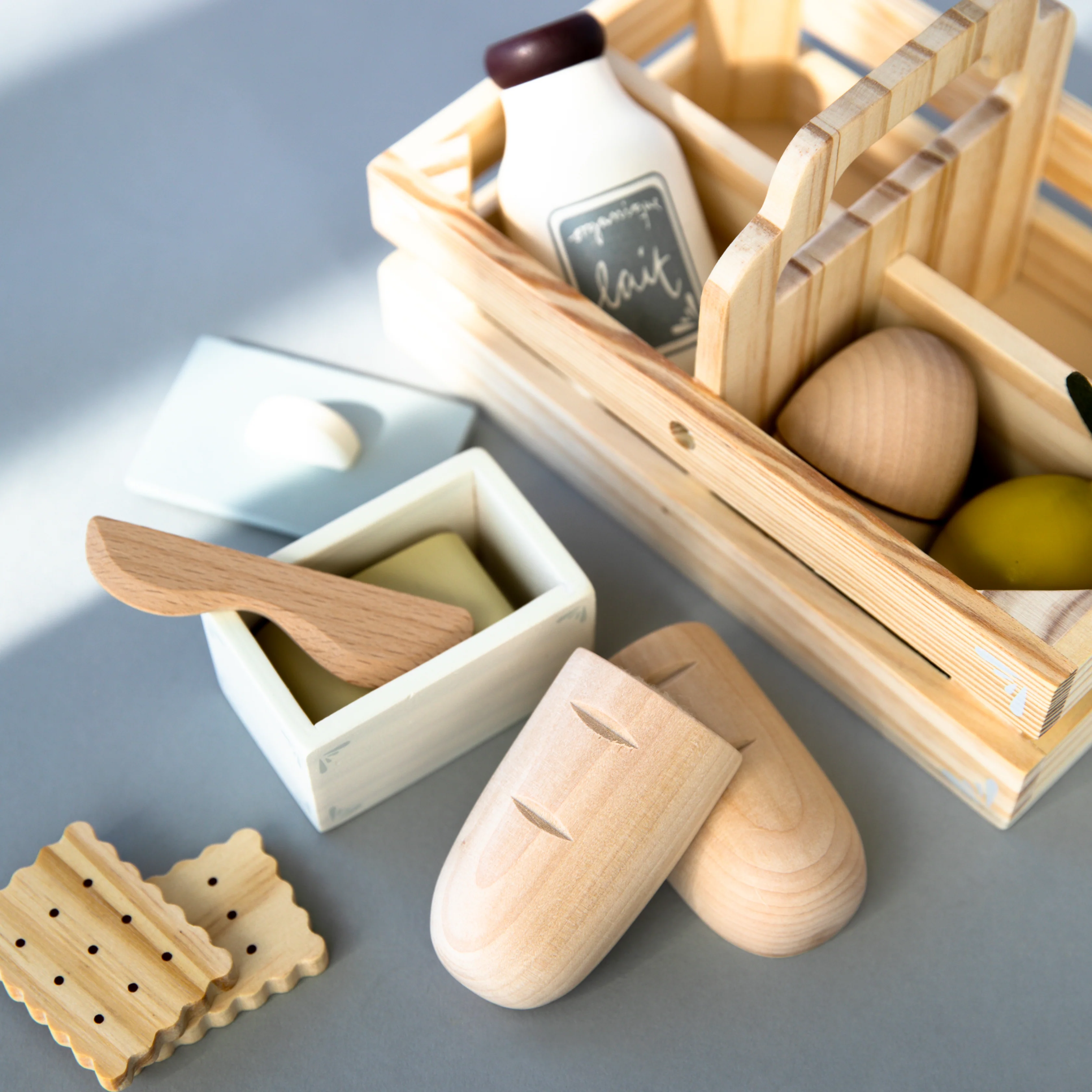 Wooden Play Food Crate - Image 2