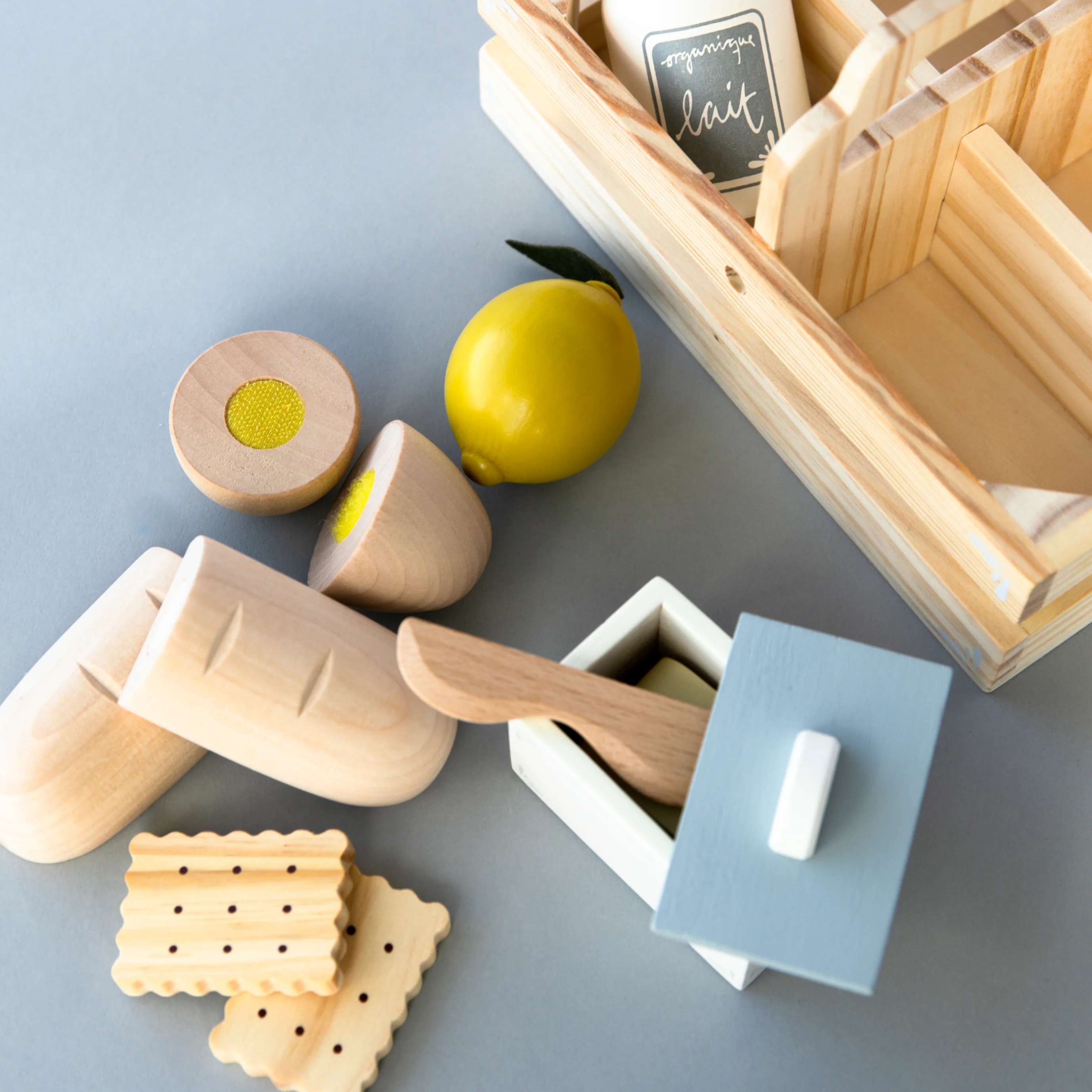 Wooden Play Food Crate - Image 4