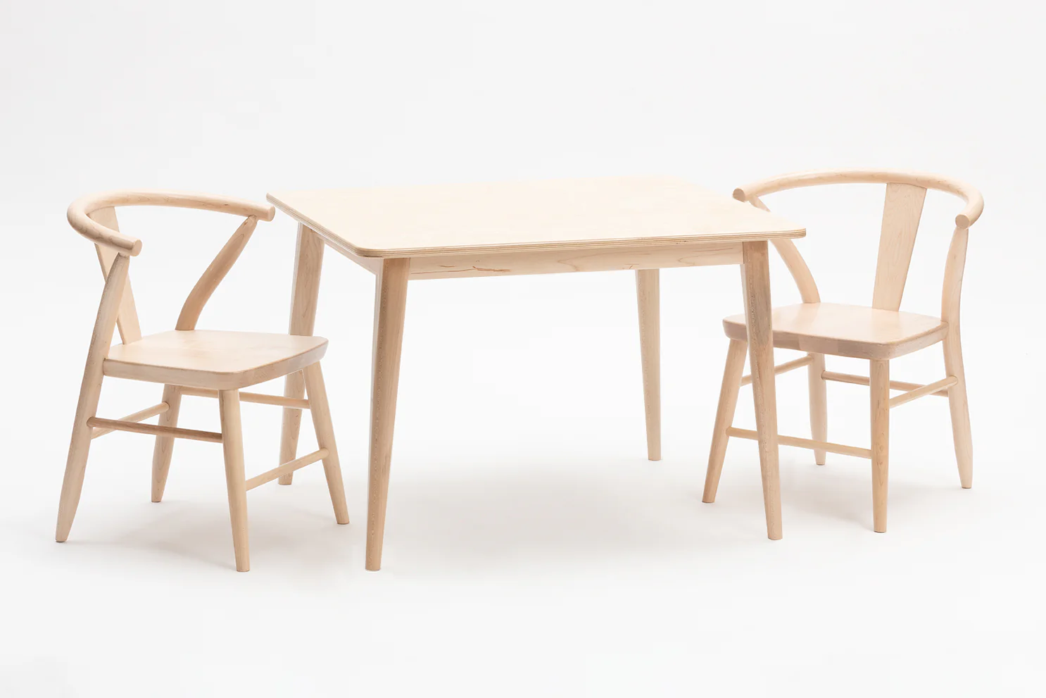 Wooden Play Table - Natural - Image 2