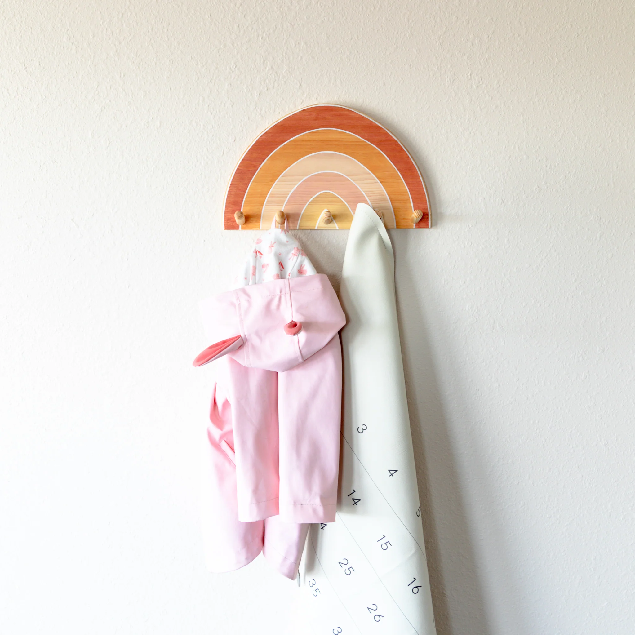 Wooden Rainbow Wall Hook - Image 4
