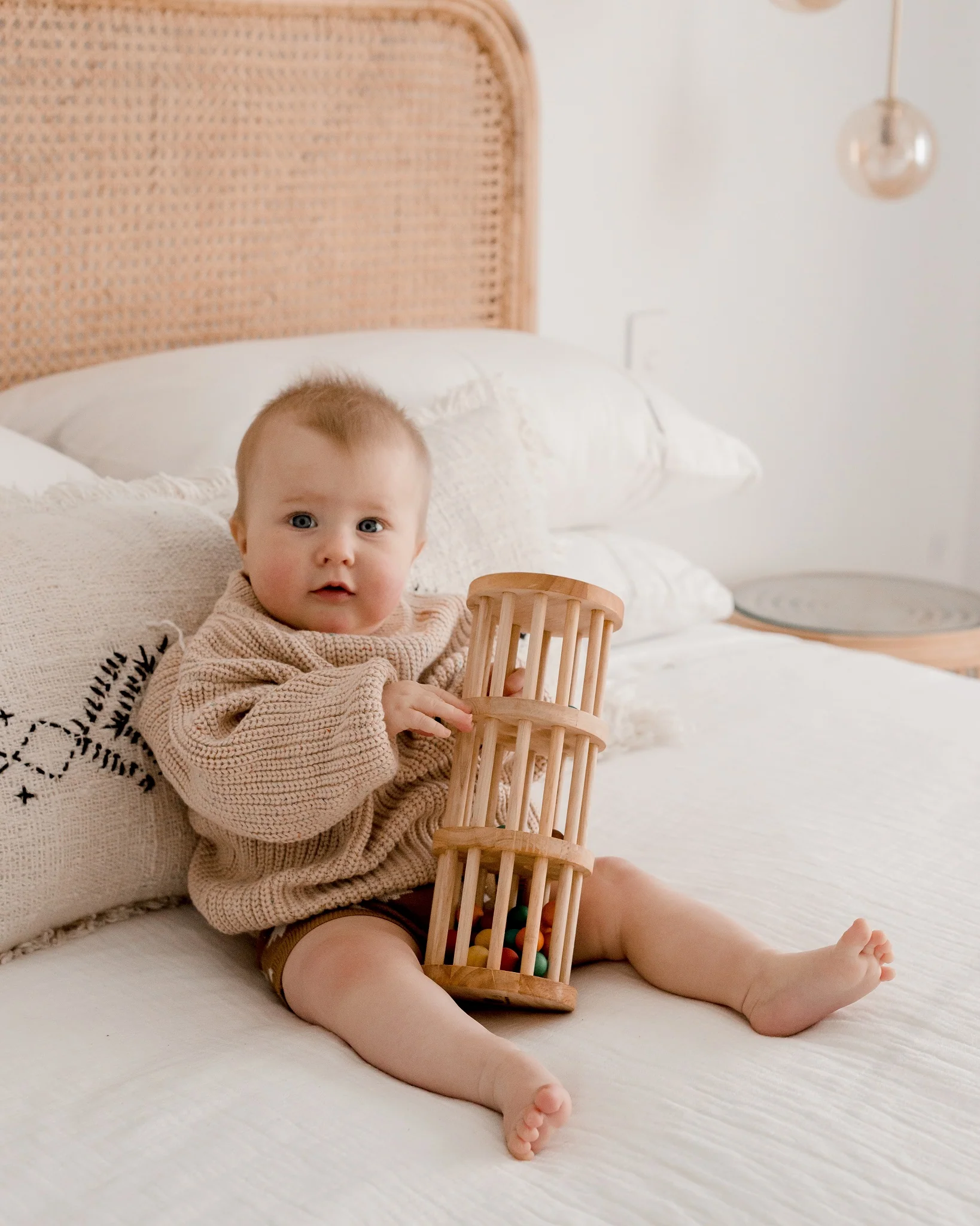 Wooden Rainmaker Toy - Image 2