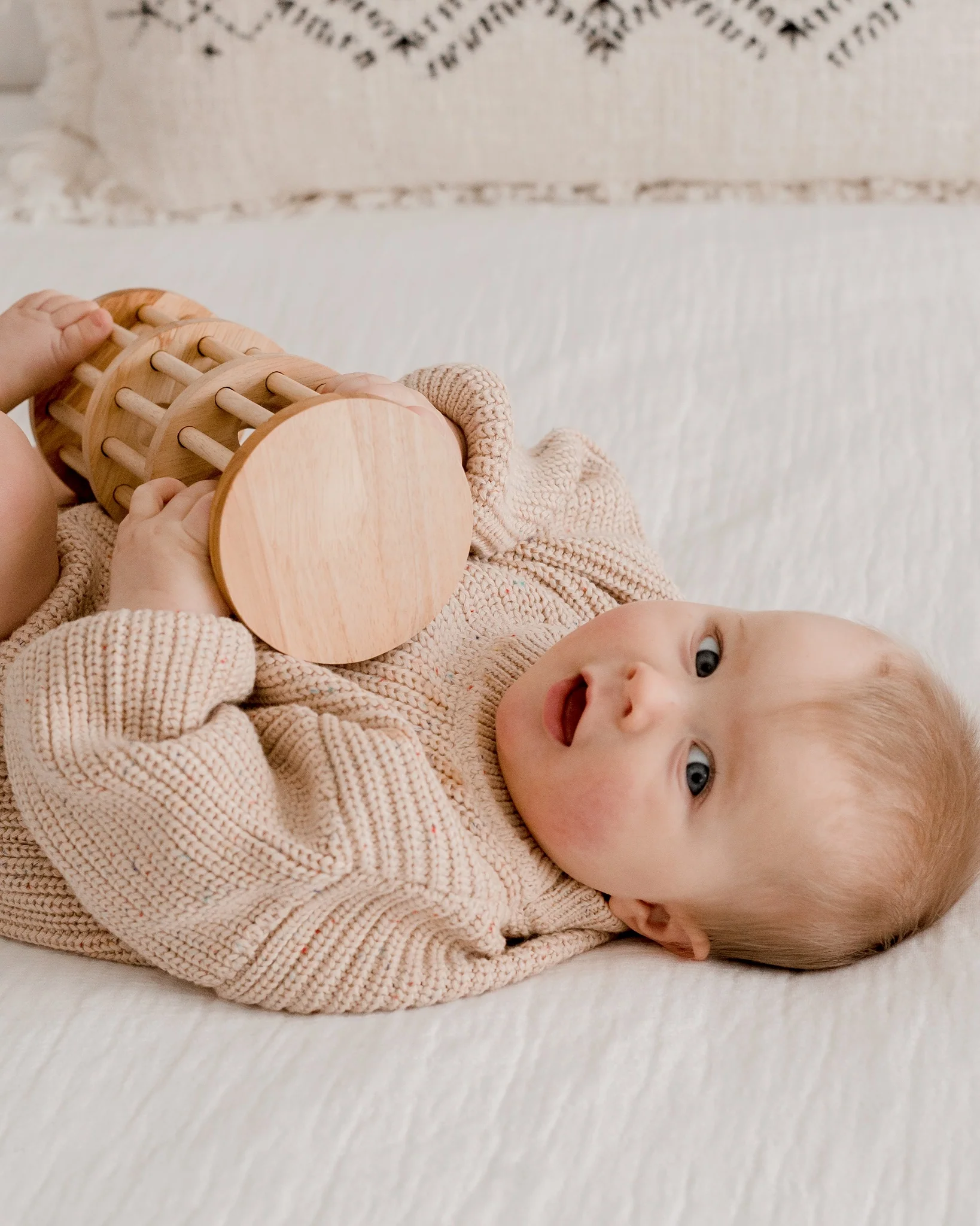 Wooden Rainmaker Toy - Image 4