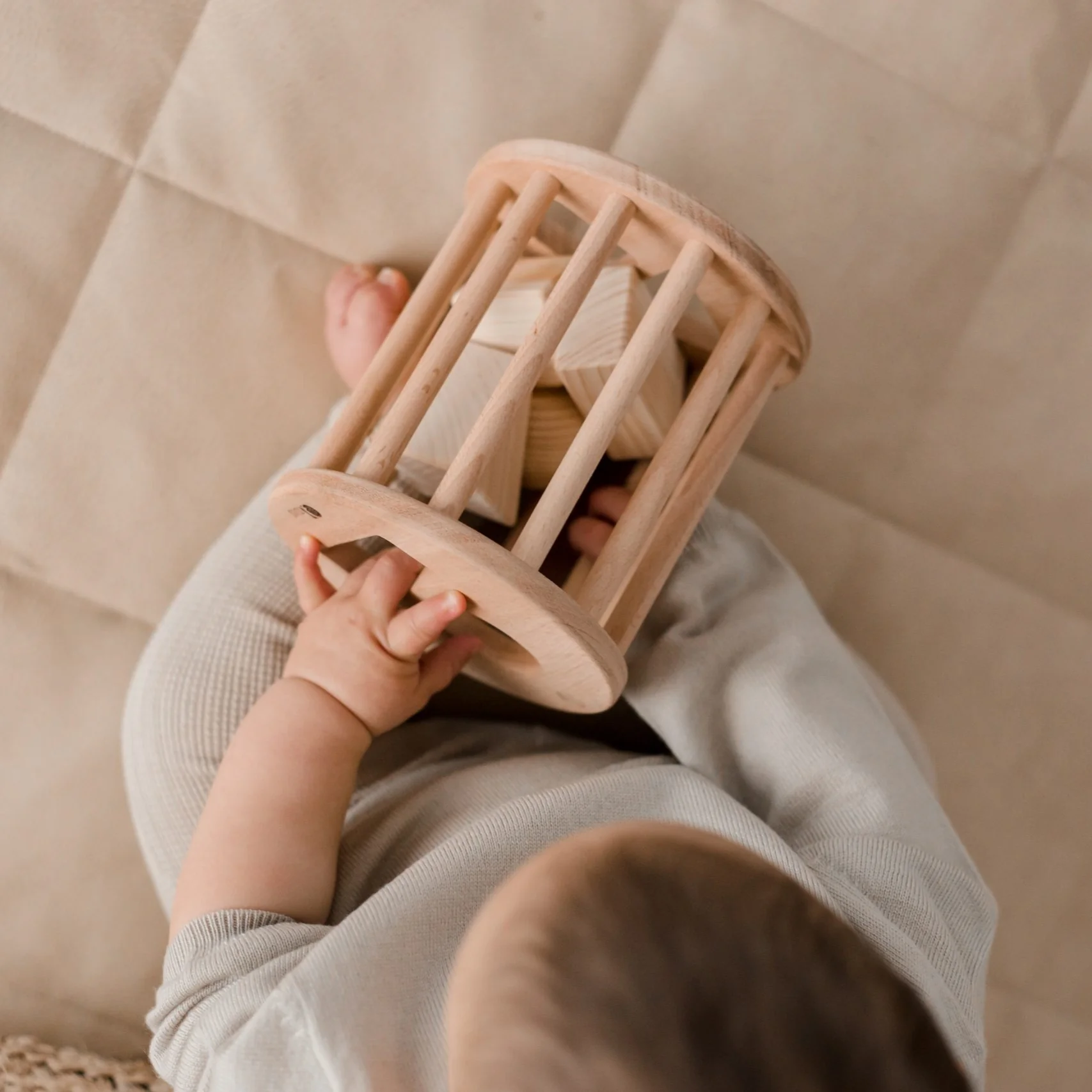 Wooden Rolling Shape Sorter - Image 7