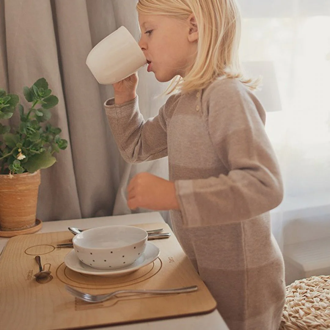 Wooden Table Setting Placemat - Image 2