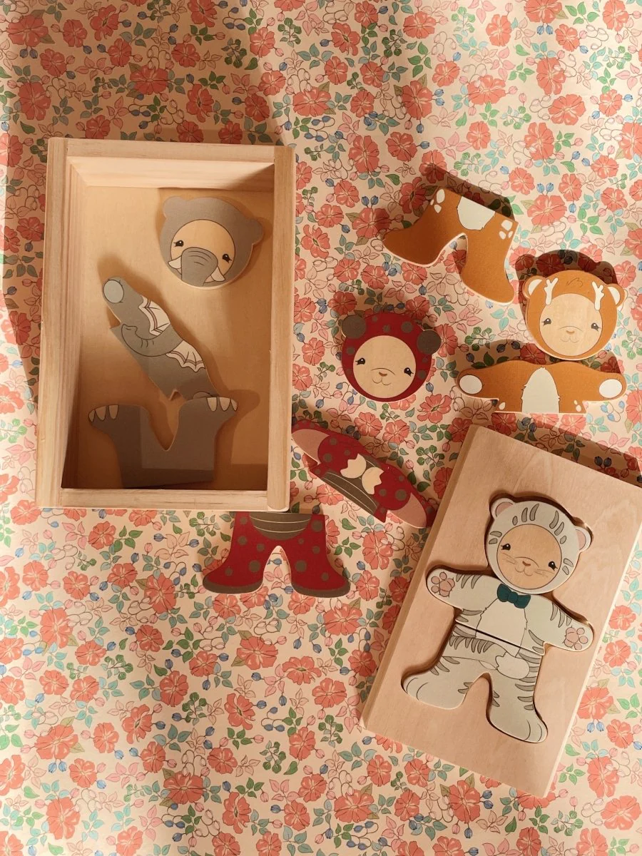 Wooden Teddy Dress-up Puzzle - Image 6