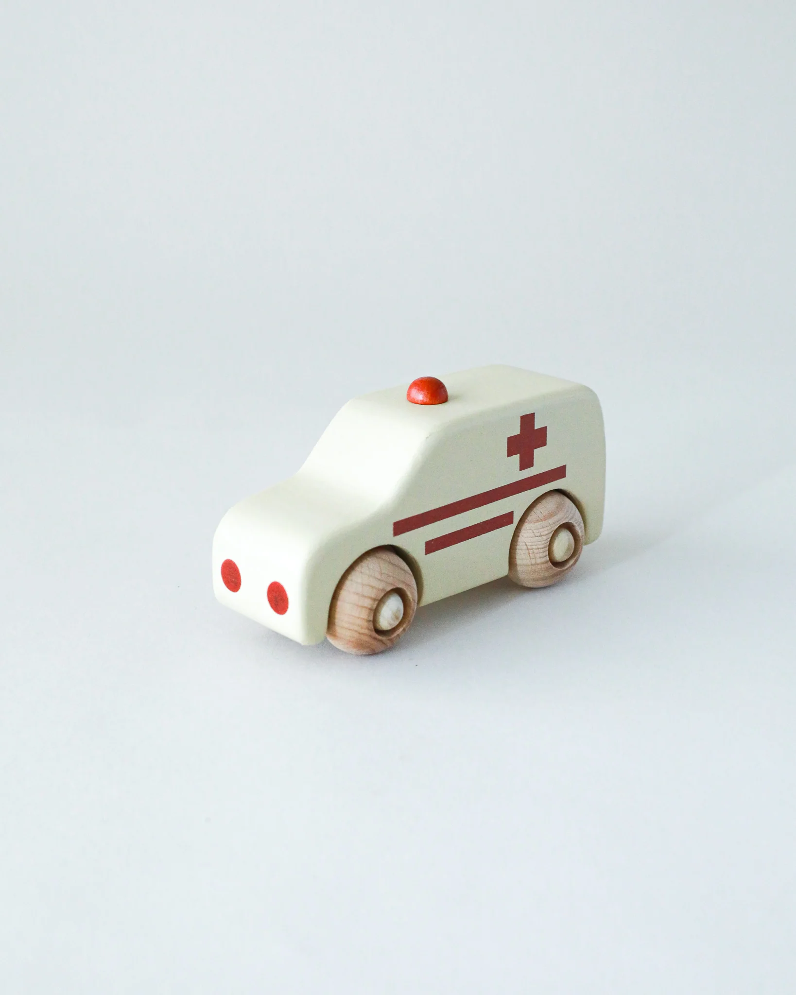 Wooden Toy Ambulance - Image 2