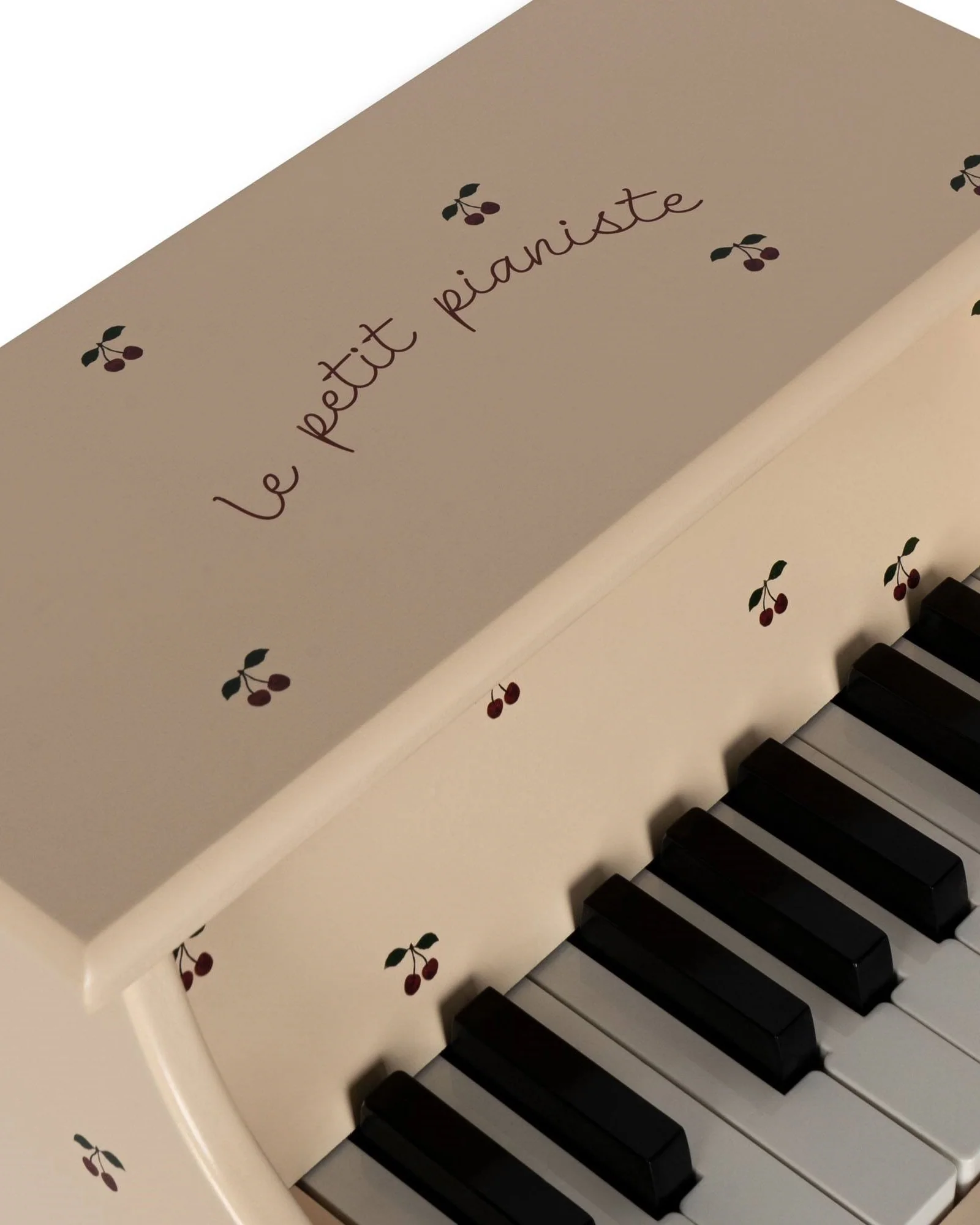 Wooden Toy Piano - Cherry - Image 4