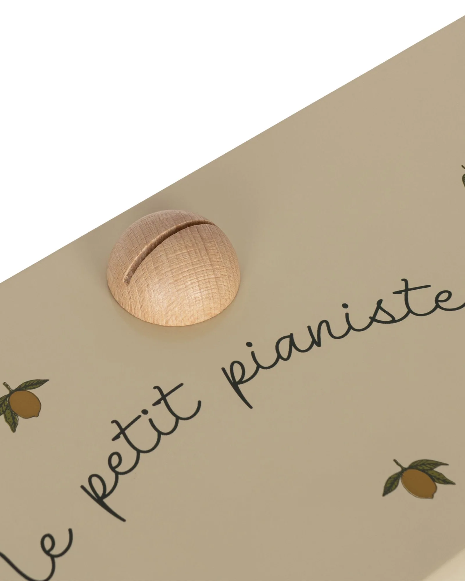 Wooden Toy Piano - Lemon - Image 10
