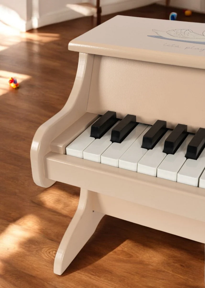 Konges Sloejd | Wooden Toy Piano - Swan - Image 3
