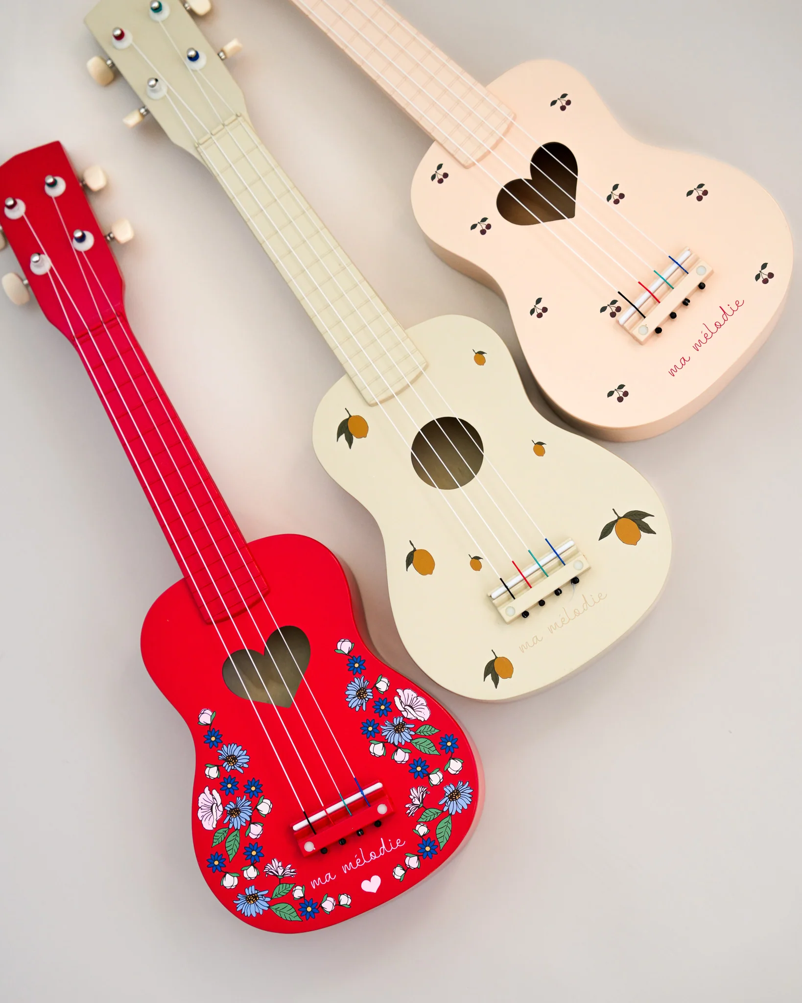 Wooden Ukulele - Cherry - Image 4