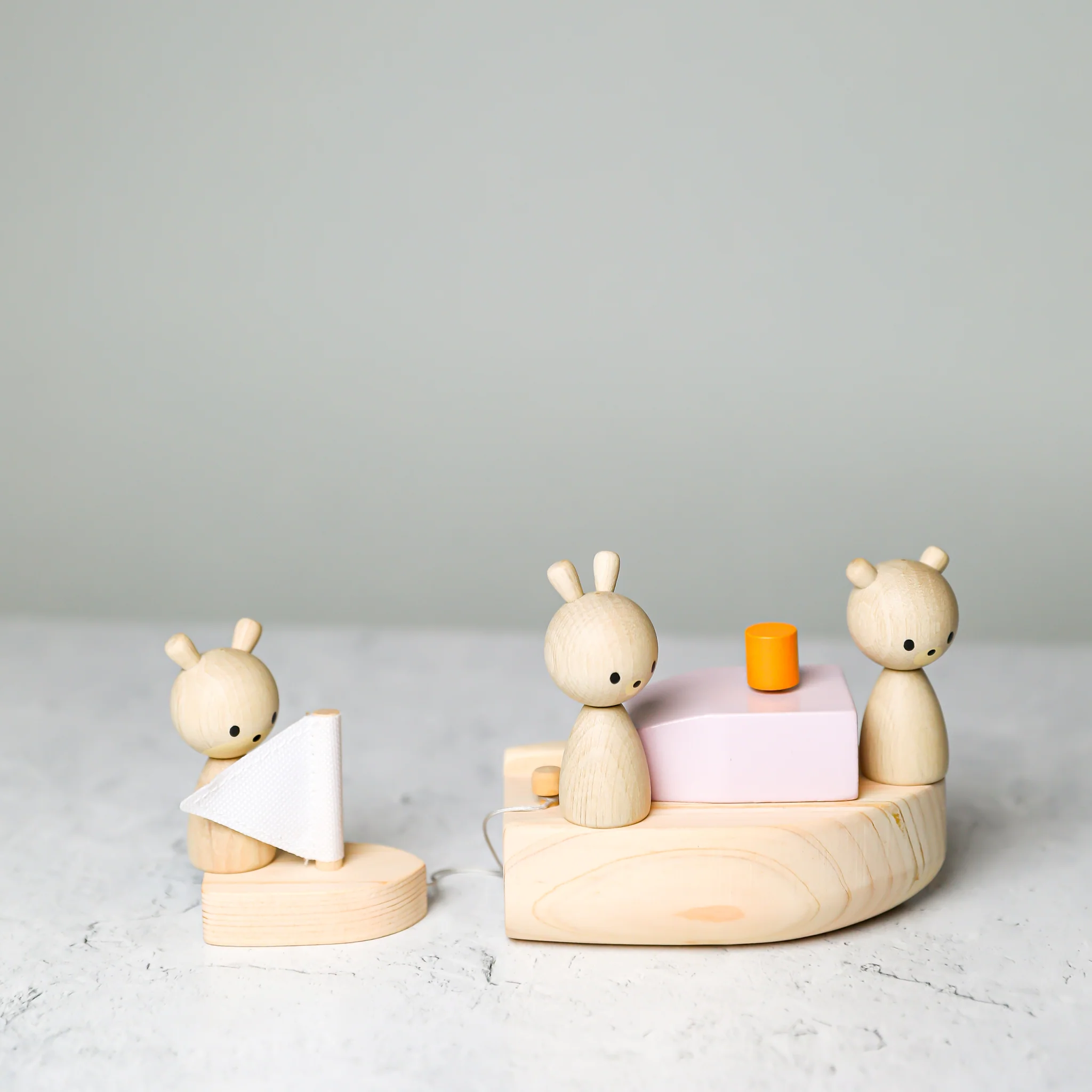 Wooden Wind-up Bath Boat by Kiko+ & gg* - Image 13