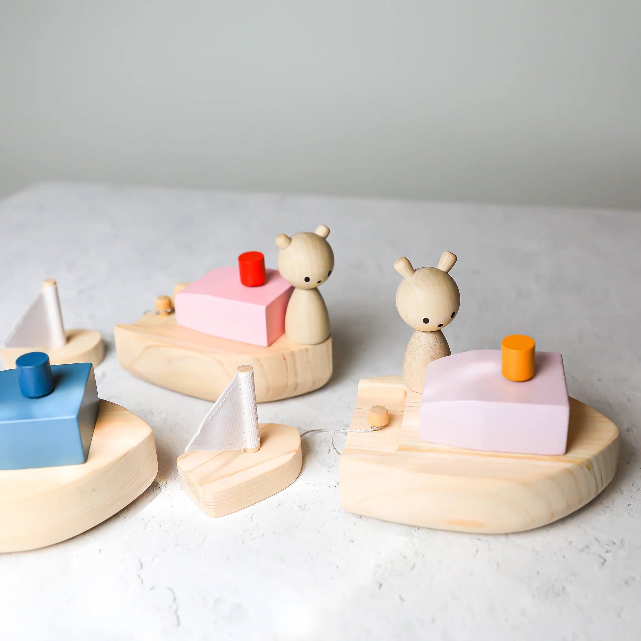 Wooden Wind-up Bath Boat by Kiko+ & gg* - Image 15