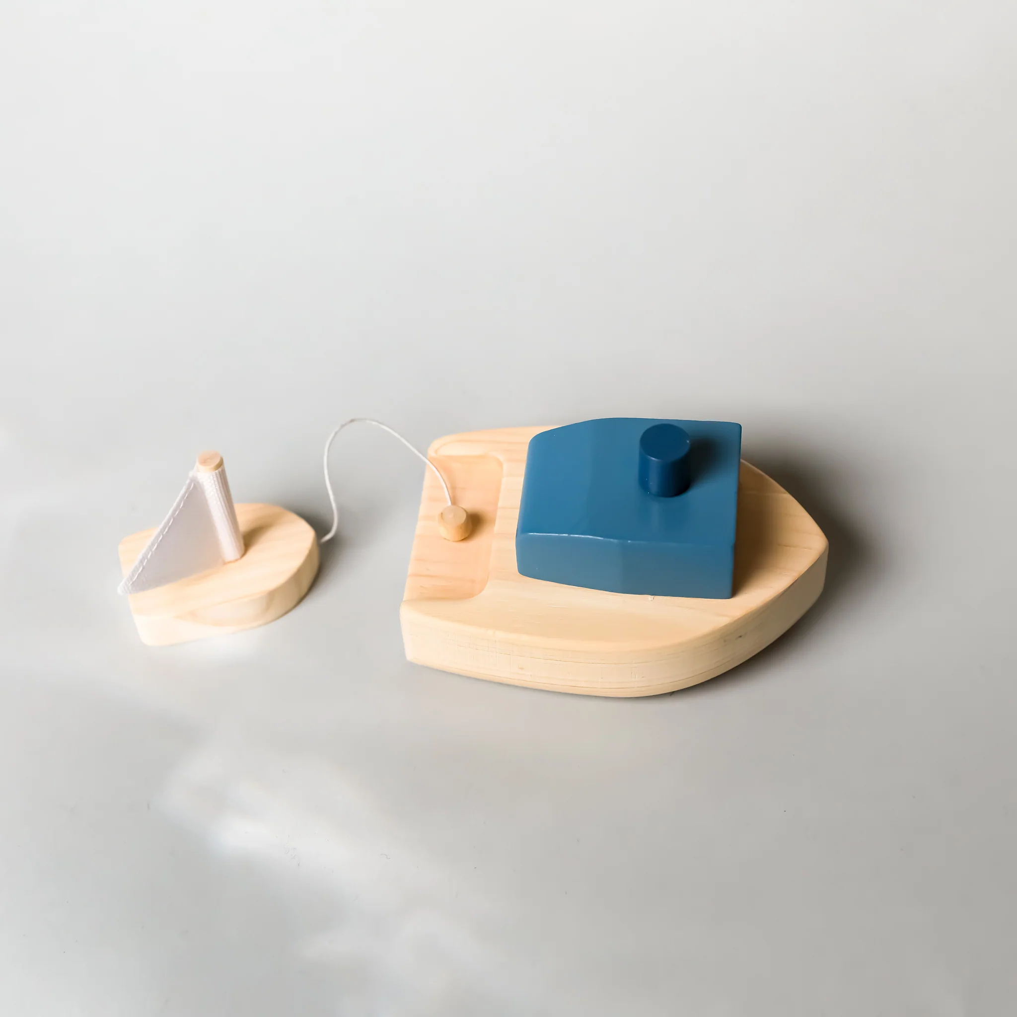 Wooden Wind-up Bath Boat by Kiko+ & gg* - Image 4