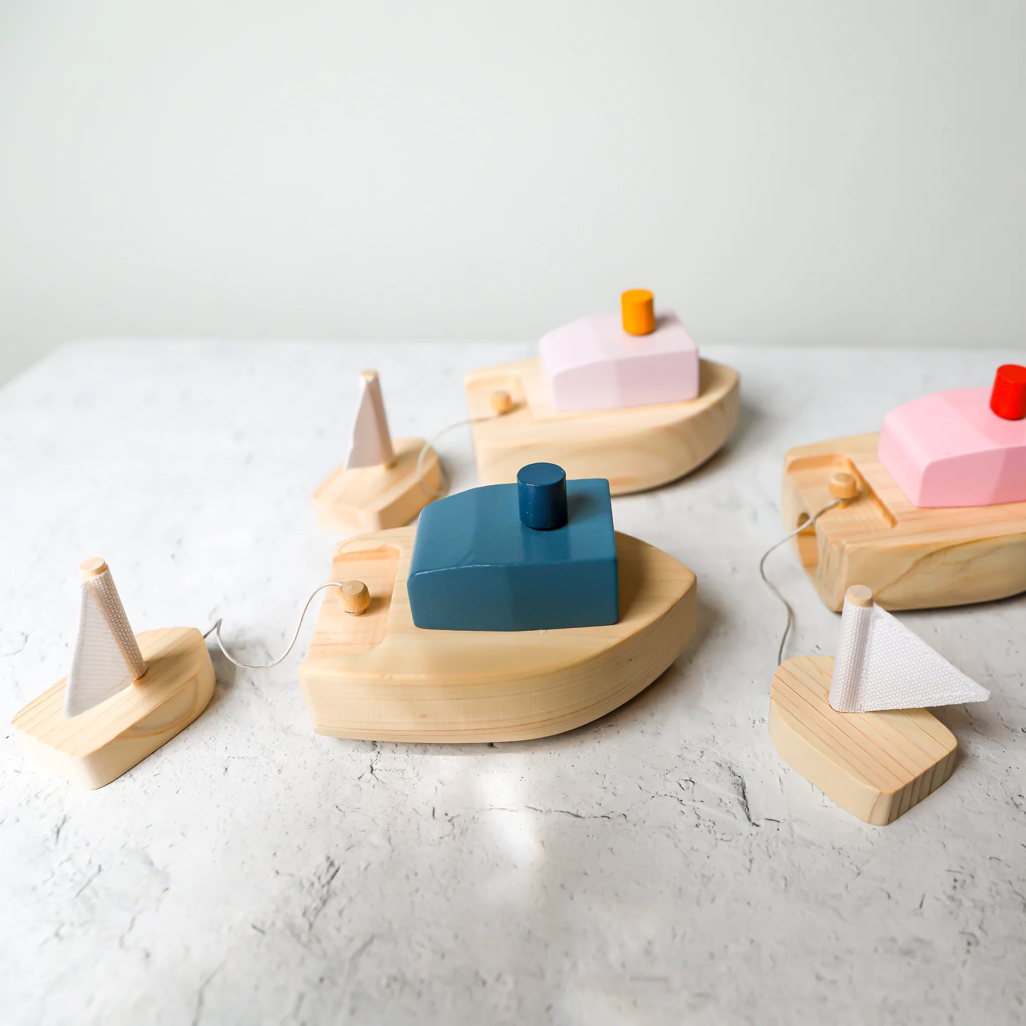 Wooden Wind-up Bath Boat by Kiko+ & gg* - Image 6